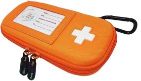 img 4 attached to MyMediBag Hard Case Insulated Medication Organizer – Enhanced Visibility and Portability