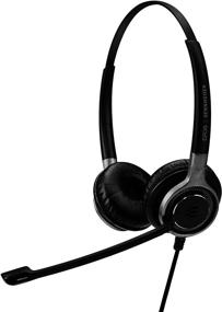 img 1 attached to Sennheiser SC 665 USB (507257) - Double-Sided Business Headset, UC 🎧 Optimized, Skype for Business Certified, for Mobile Phone, Tablet, Softphone, and PC (Black)