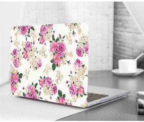 img 3 attached to 🌺 Bizcustom Hard Painting Case for MacBook Pro 16 Inch 2019 Model A2141: Rubberized Customize Pattern Cover and Keyboard Skin (Classical Floral) – Stylish Protection for Retina and Touch Bar ID