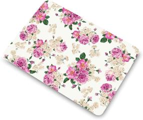 img 2 attached to 🌺 Bizcustom Hard Painting Case for MacBook Pro 16 Inch 2019 Model A2141: Rubberized Customize Pattern Cover and Keyboard Skin (Classical Floral) – Stylish Protection for Retina and Touch Bar ID