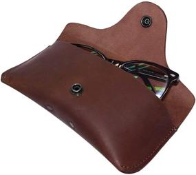 img 4 attached to Protective Eyewear Case - Hide Drink Sunglasses Protector for Eyeglasses & Sunglasses