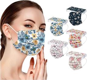 img 4 attached to Romantic Valentines Face_Mask Facemasks Adjustable