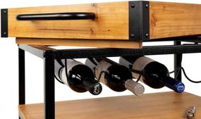 img 2 attached to Kitchen Serving Rolling Storage Lockable