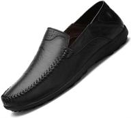 lapens genuine lpmlfs1587 bl40 men's premium driving shoes - loafers & slip-ons logo