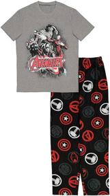img 4 attached to 🔔 Alert Avengers Pajamas for Men by Marvel