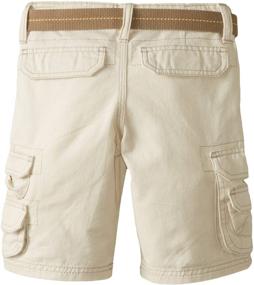 img 1 attached to 👖 Boys' Dungarees Belted Wyoming Cargo Shorts: Stylish and Functional Clothing for Kids