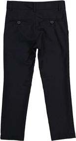 img 2 attached to 👖 Armando Martillo Boys' Clothing: Front Adjustable Waist Pants for Easy Fit