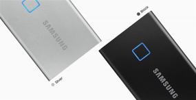 img 2 attached to 💿 Портативный SSD SAMSUNG T7 Touch 500GB - Скорость 1050МБ/сек - USB 3.2 - Серебристый (MU-PC500S/WW)