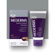mederma stretch marks therapy: effective 5.29 oz treatment - #1 doctor & pharmacist recommended brand for prevention & treatment of stretch marks logo