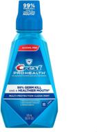 🌿 alcohol-free clean mint crest pro health rinse - 16.9 oz logo