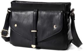 img 4 attached to 👜 VASCHY Crossbody Bags & Wallets for Women, Water-Resistant Shoulder Handbags