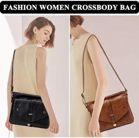 img 3 attached to 👜 VASCHY Crossbody Bags & Wallets for Women, Water-Resistant Shoulder Handbags