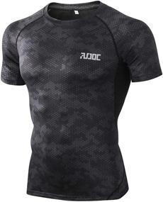 img 3 attached to 👕 Men's Active Compression Shirts Sleeve Baselayer for Optimal Performance in Clothing