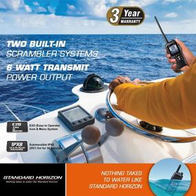 img 1 attached to 📻 Compact STANDARD HORIZON HX890NB Marine Two Way Radios