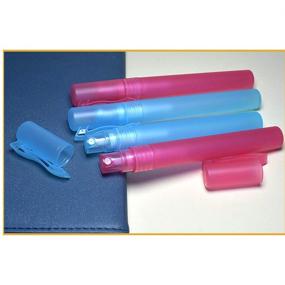 img 1 attached to 💄 Portable Colorful Atomizer Cosmetic Containers