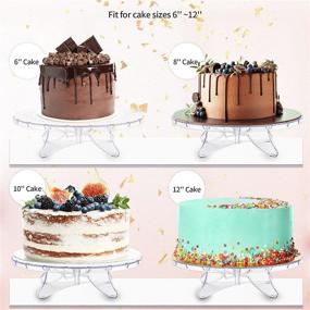 img 2 attached to 🍰 NWK Cake Plate" - "NWK Cake Plate: Enhance Your Dessert Display with Style and Functionality