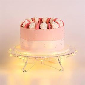 img 4 attached to 🍰 NWK Cake Plate" - "NWK Cake Plate: Enhance Your Dessert Display with Style and Functionality