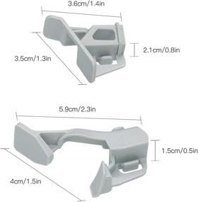 img 1 attached to 🚁 Enhance Your DJI Mavic Mini Drone: Hooshion Arm Strengthening Bracket & Clamp Arm Adapter Motor Arm Holder Accessories