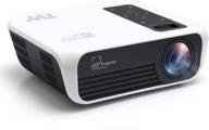 tvy projector portable compatible entertainment television & video logo