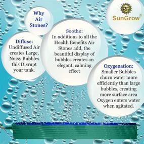 img 1 attached to 🌬️ SunGrow Air Stone Bars: Powerful Aeration and Water Movement (4-Pack, 4 x 0.8 x 0.5 Inches) for Optimal Oxygenation and Bubble Creation