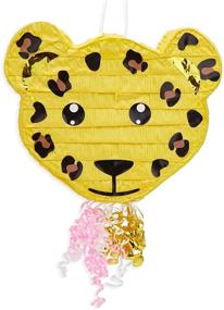 img 2 attached to Leopard Pinata Safari Birthday Decorations