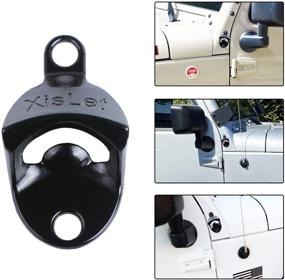 img 1 attached to Крепление для открывания бутылок Xislet на кузове для Jeep Wrangler JK, JKU 2007-2018 - аксессуар внешнего тюнинга послепродажного обслуживания.