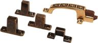 🔒 rv designer h241 posi-latch - three screw mount with four strikes - cabinet hardware logo