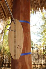 img 2 attached to 🔗 The Ultimate Tiki Toss Straps: Portable Camping/Travel Straps for Hanging Ring Game