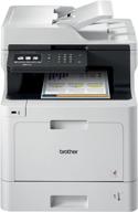 🖨️ brother mfc-l8610cdw color laser printer, wireless all-in-one printer, automatic duplex printing, mobile printing and scanning, amazon dash replenishment compatible logo