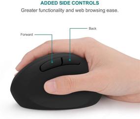 img 1 attached to Wireless Vertical Precision Ergonomic Optical
