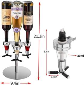 img 1 attached to Revolving Liquor Dispenser Bottle Drinkware