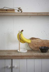 img 2 attached to 🍌 Versatile and Stylish White Banana Holder by Yamazaki Home - Convenient One Size Design