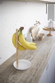 img 1 attached to 🍌 Versatile and Stylish White Banana Holder by Yamazaki Home - Convenient One Size Design