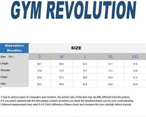 img 2 attached to Gym Revolution Sleeveless Workout Fitness Gear