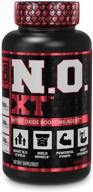 💪 n.o. xt nitric oxide supplement: boosting muscle growth, pumps, vascularity, and energy - extra strength pre workout n.o. booster & muscle builder - 90 veggie pills logo