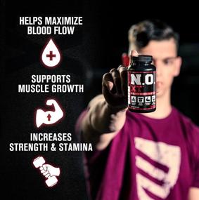 img 2 attached to 💪 N.O. XT Nitric Oxide Supplement: Boosting Muscle Growth, Pumps, Vascularity, and Energy - Extra Strength Pre Workout N.O. Booster & Muscle Builder - 90 Veggie Pills