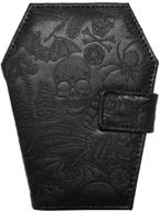 kreepsville 666 embossed coffin wallet logo