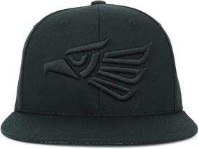 img 3 attached to 🦅 Hecho En Mexico Eagle 3D Embroidered Snapback Cap - Trendy Apparel Shop