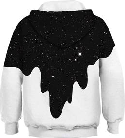 img 3 attached to Hoodies Pullover Sweatshirts Pocket Graphic Boys' Clothing in Fashion Hoodies & Sweatshirts