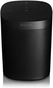 img 2 attached to 🔊 Sonos One (Gen 2) Two Room Set: Voice Controlled Smart Speaker with Alexa Built-in - 2-Pack Black/White