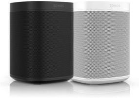 img 4 attached to 🔊 Sonos One (Gen 2) Two Room Set: Voice Controlled Smart Speaker with Alexa Built-in - 2-Pack Black/White