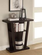 ☕️ cappuccino console entry table by coaster home furnishings: stylish and functional логотип