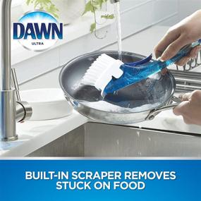 img 1 attached to Dawn No-Drip Fillable Dish Brush: The Ultimate Mess-Free Cleaning Solution