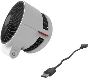 img 2 attached to BONECO F50 Personal Air Shower Fan - Efficient White Air Circulator