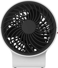 img 4 attached to BONECO F50 Personal Air Shower Fan - Efficient White Air Circulator