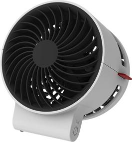 img 3 attached to BONECO F50 Personal Air Shower Fan - Efficient White Air Circulator