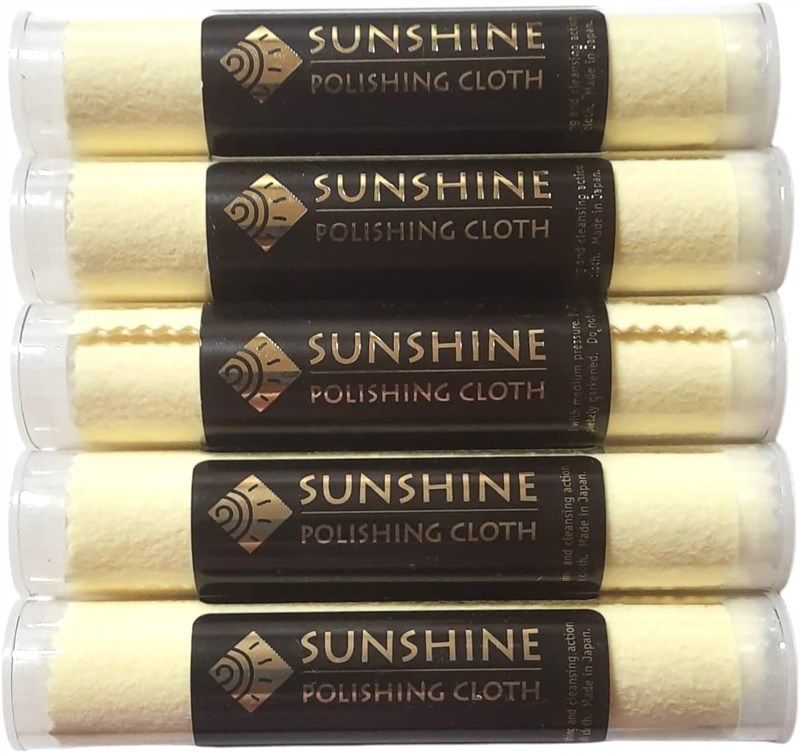 20 Sunshine Polishing Cloth for Sterling Silver, Gold, Brass and