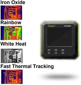 img 3 attached to 🔍 Compact HTi80P IR Thermal Imager: High-Resolution Infrared Camera with Temperature Tracking, Wide Measurement Range & Adjustable Emissivity