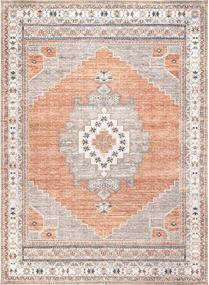 img 3 attached to 🧺 Ковер nuLOOM Alicia Rust Medallion, 5' x 8', стирать в машинке