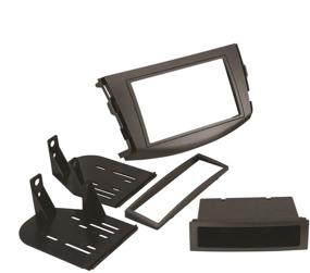img 2 attached to Scosche TA2055B Double DIN & DIN+Pocket 🚘 Dash Kit Black for 2006-12 Toyota RAV4 ISO Compatibility